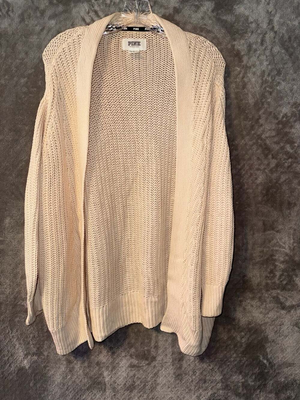 PINK Victoria's Secret Open Front Knit Cardigan Size XS/S
